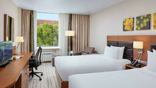 Отель Hilton Garden Inn Kaluga Калуга Двухместный номер с 2 отдельными кроватями-1